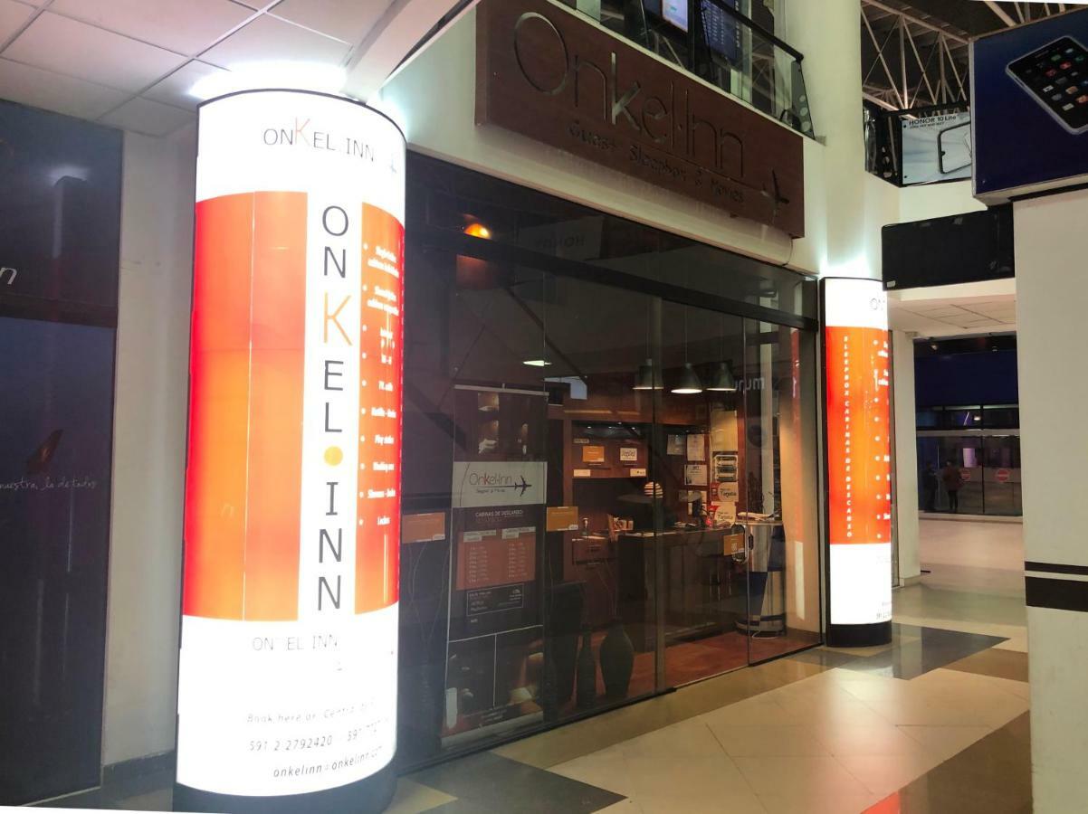 Onkel Inn Airport Sleepbox لاباز المظهر الخارجي الصورة